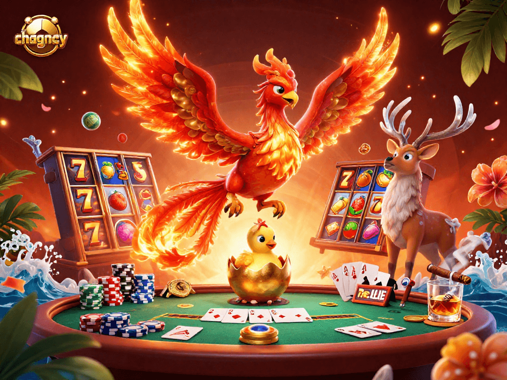 Engage with chagency's best bonus buy slots in this vibrant 3D illustration featuring exciting gaming elements.