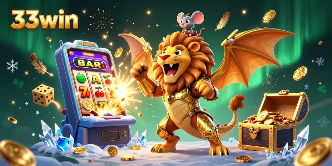 Experience the triumphant joy of 33win with a vibrant casino atmosphere bursting with jackpots and games.