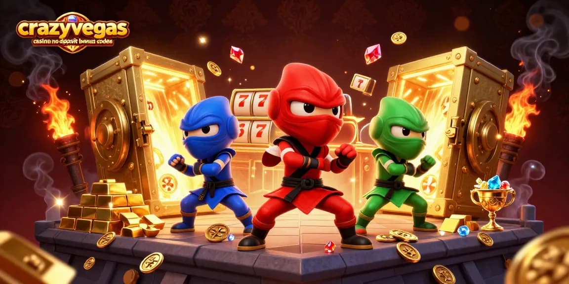 Play with crazyvegas casino no deposit bonus codes to unlock free spins and win big!