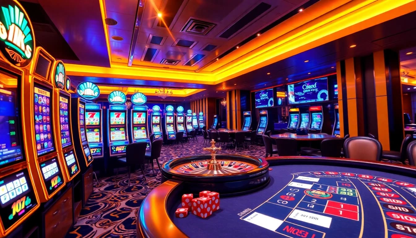 Experience the excitement of bk33 online gaming with vibrant casino visuals.