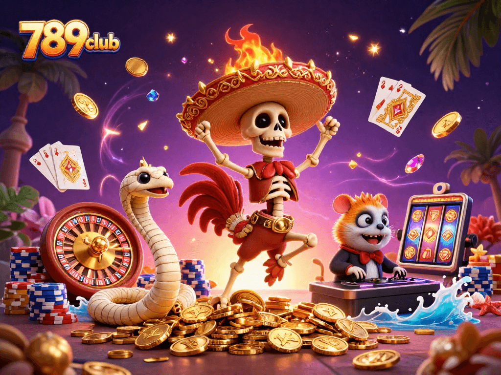 789club mang đến trải nghiệm casino sống động với các nhân vật đầy màu sắc và trò chơi hấp dẫn.
