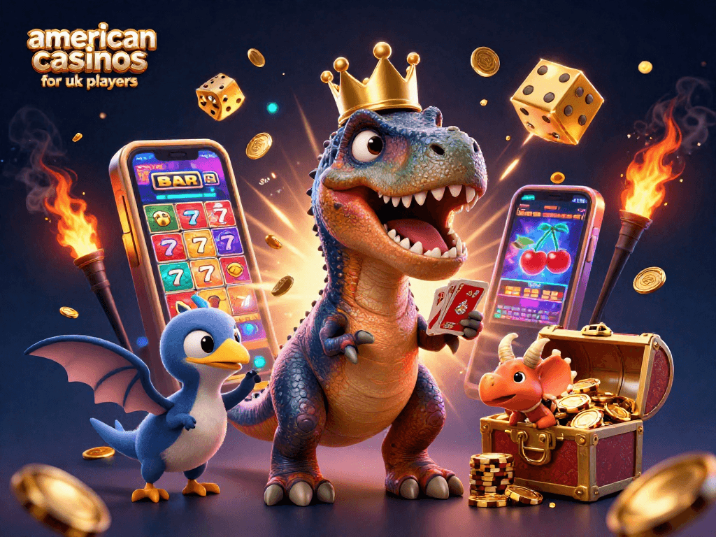 Engage with high-quality games at american casinos for uk players showcasing vibrant characters and dynamic scenes.