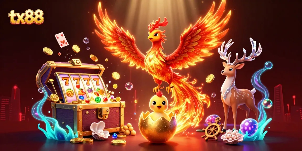 Experience thrilling wins at tx88 with vibrant gaming elements and captivating characters.