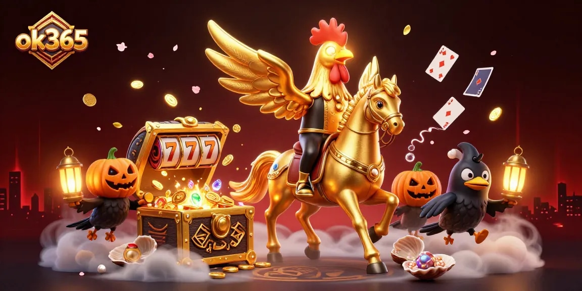 Experience thrilling betting adventures with ok365 in this vibrant casino scene.