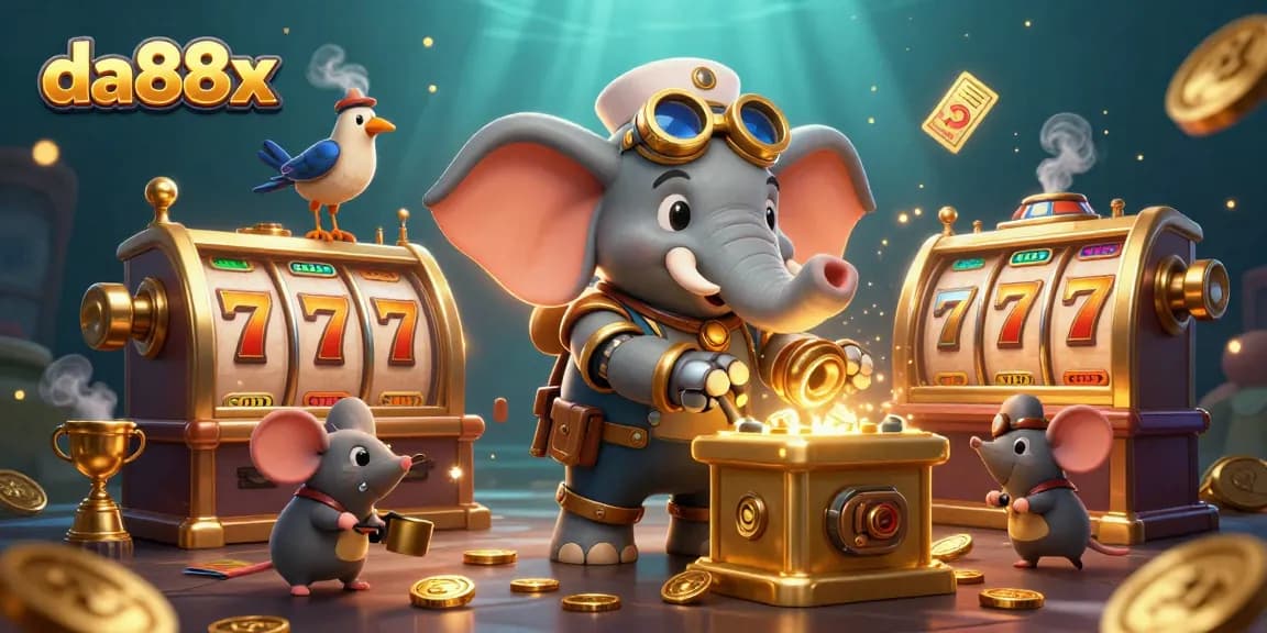 Spin the da88x slot machine while enjoying the thrilling action of steampunk characters.