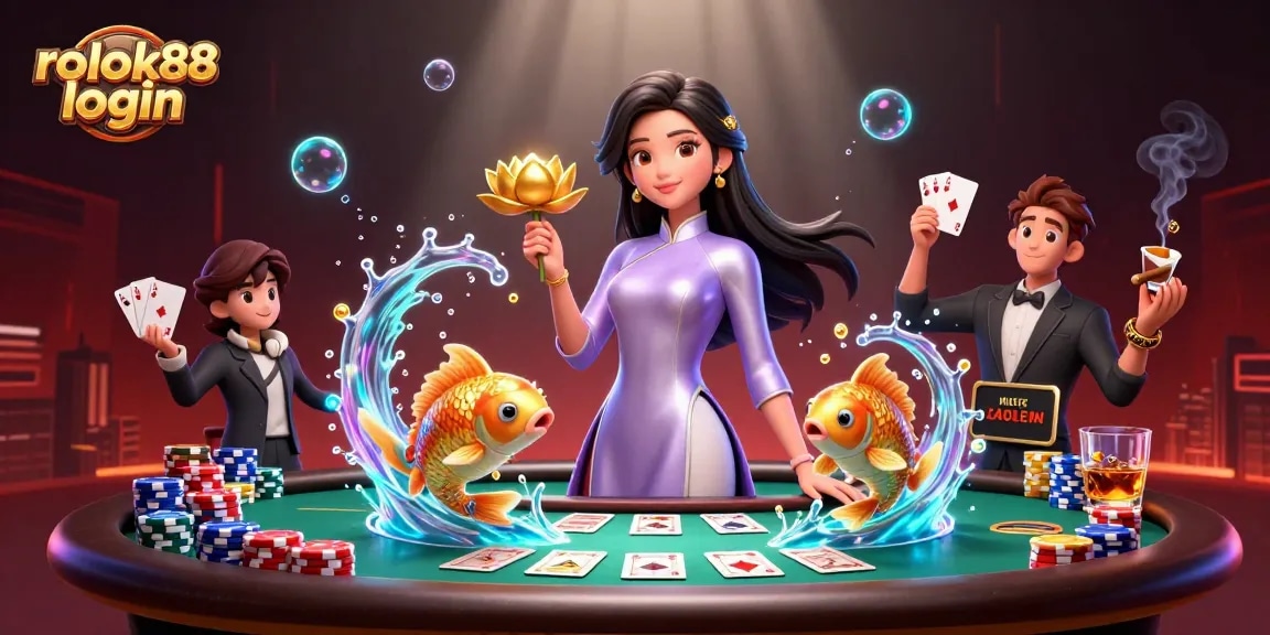 Engage in the vibrant world of ROKOK88 login, where strategy meets excitement in a dynamic casino scene.