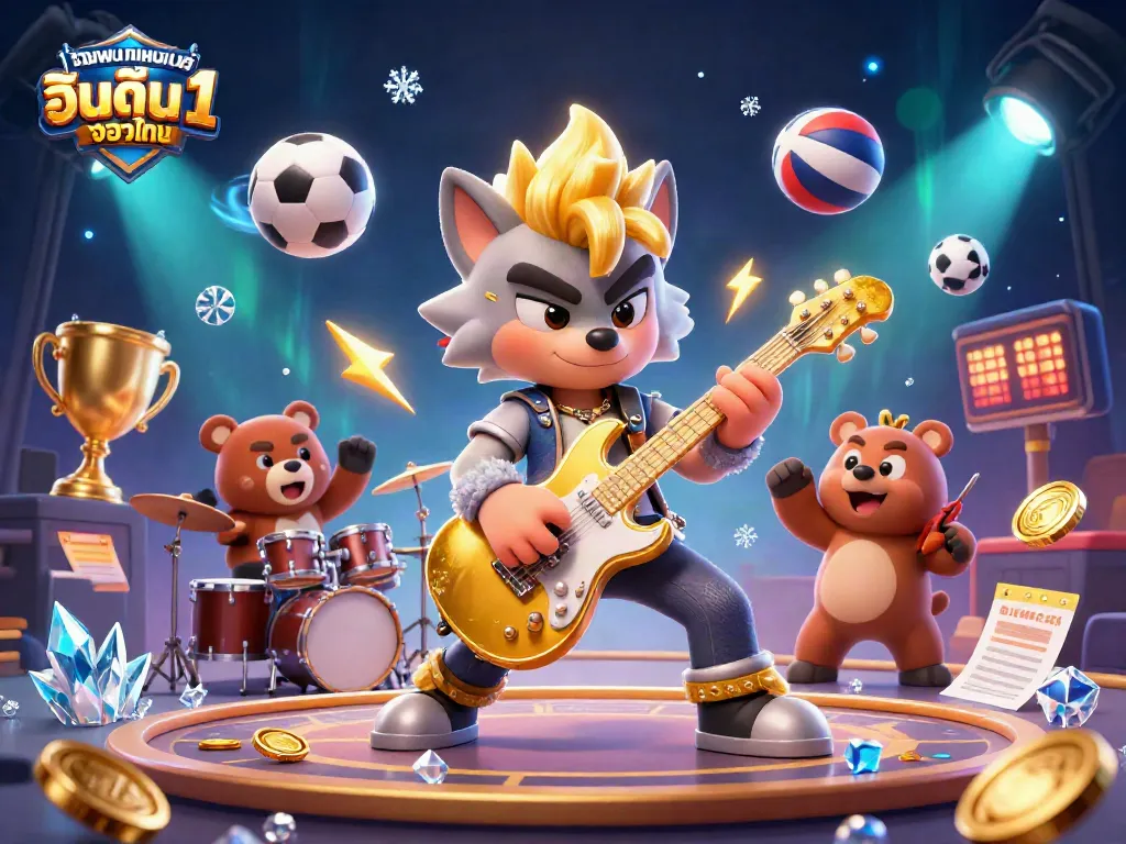 ภาพการแสดงสดจาก เว็บพนันออนไลน์ อันดับ 1 ของไทย แสดงความตื่นเต้นของการเดิมพัน