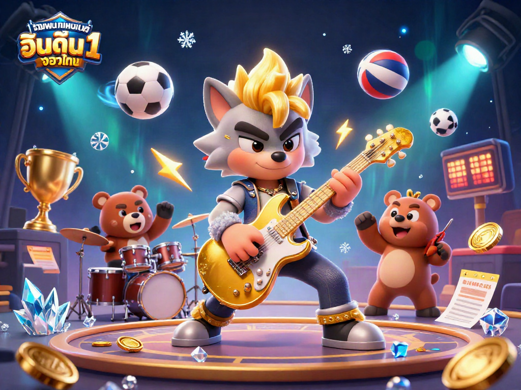 ภาพการแสดงสดจาก เว็บพนันออนไลน์ อันดับ 1 ของไทย แสดงความตื่นเต้นของการเดิมพัน