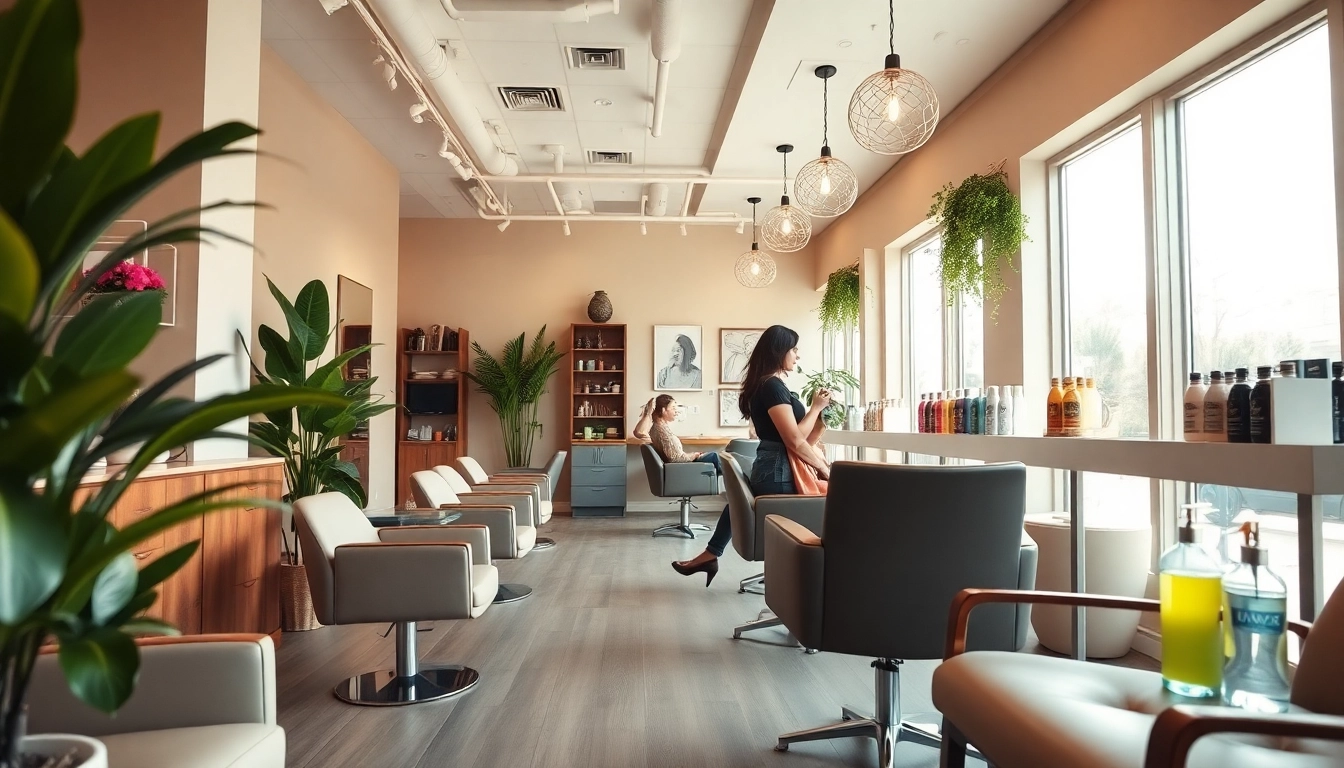hair salons san diego offering upscale services in a warm, inviting environment
