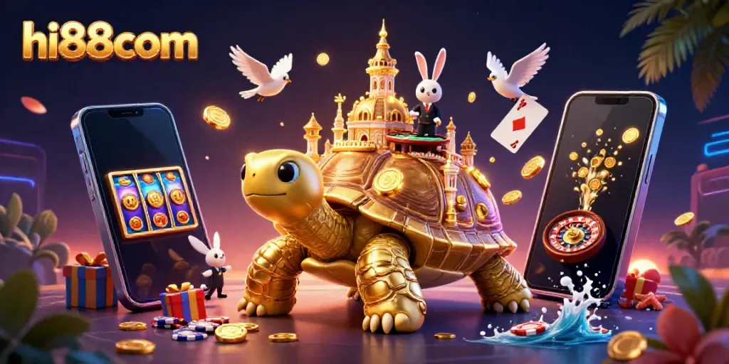 Hi88com đưa bạn vào thế giới cờ bạc kích thích với mô phỏng 3D đầy màu sắc.