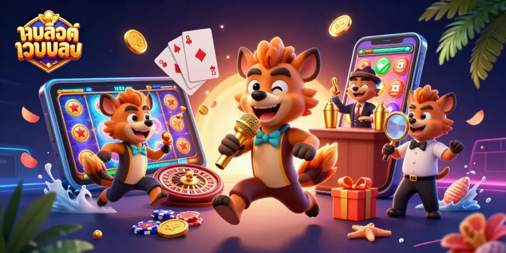 เล่นสล็อตออนไลน์เกมสล็อตเว็บตรงในคาสิโนที่เต็มไปด้วยความสนุก