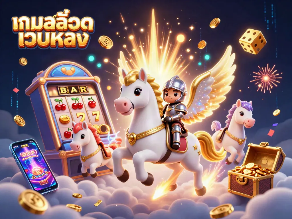 เล่นเกมสล็อตเว็บตรงกับการผจญภัยในคาสิโนแบบสามมิติ