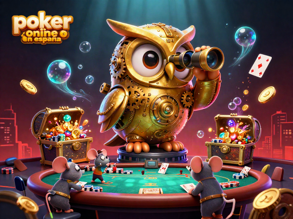 Juega al póker en línea en España, jugando en mesas con fichas y ganancias sorprendentes.