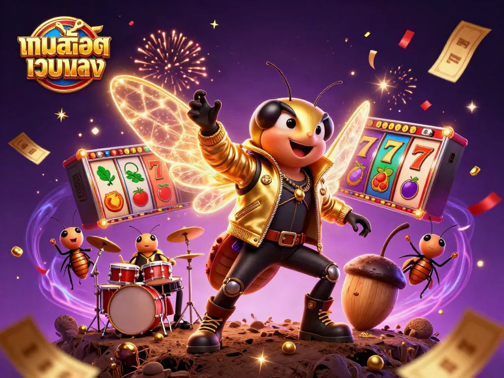 สัมผัสประสบการณ์เกมสล็อตเว็บตรงกับกลุ่มนักดนตรีที่เต็มไปด้วยความตื่นเต้นและรางวัลมากมาย