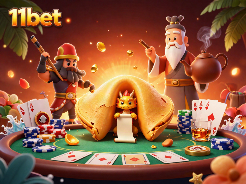 Experience the allure of 11bet with a vibrant casino scene showcasing games and fortunes.