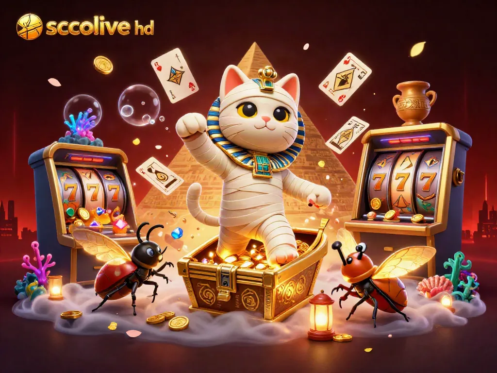 Socolive HD offers thrilling action with glowing treasures and dynamic game elements in a vibrant scene.