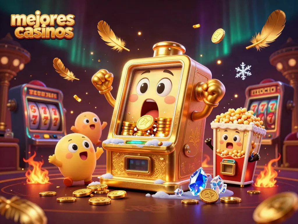 Gana en los mejores casinos mientras juegas con máquinas tragamonedas doradas.
