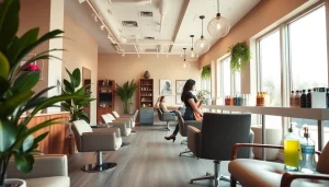 hair salons san diego offering upscale services in a warm, inviting environment