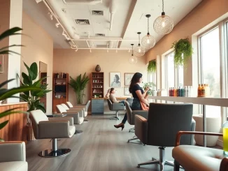 hair salons san diego offering upscale services in a warm, inviting environment