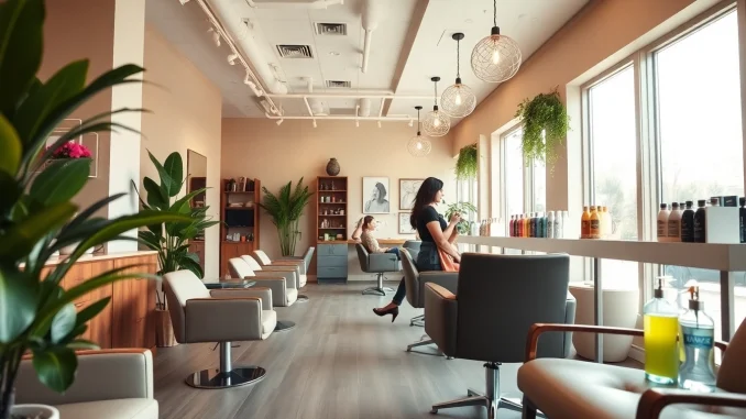 hair salons san diego offering upscale services in a warm, inviting environment