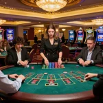 Experience the thrill of live gaming at LUCK8 baccarat tables with engaged players and professional dealers.