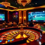Engage with live betting dynamics at Cakhia TV's luxurious casino atmosphere.