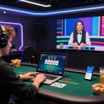 Engaging live blackjack gameplay on F8bet's online casino platform for an immersive experience.