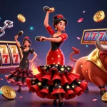 Play with excitement at rokok88 login featuring vibrant casino elements in a dynamic 3D scene.