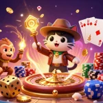 Experience thrilling slots and classic games at 8xbet with golden coins and vibrant gameplay.