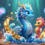 Experience tg88's vibrant casino arena with mystical creatures and dynamic gaming elements.
