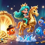 Bet on fun with M88 login featuring a vibrant underwater casino scene with treasure and characters.