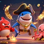 Engage with nohu90 while spinning reels and winning big in an action-packed casino scene.